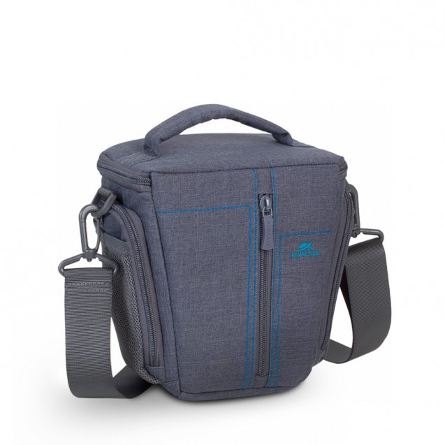 RIVACASE 7501 SLR Canvas Case Small grey