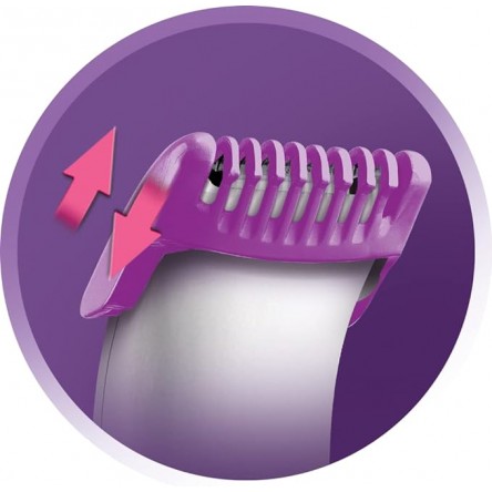 Remington Ultimate Cordless Wet and Dry Bikini Kit for Women with Lady Shaver, Adjustable Detail Razor and Exfoliating Brush, WPG4035