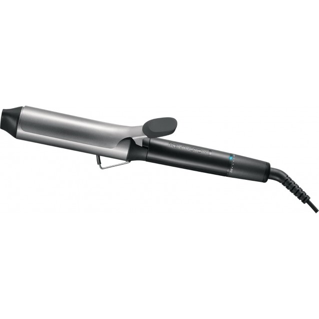 Remington Pro Big Curl Curling Tong - 38mm Barrel Curling Wand with Clip, 30 Second Heat Up and Protective Ceramic Coating, CI5538, Black