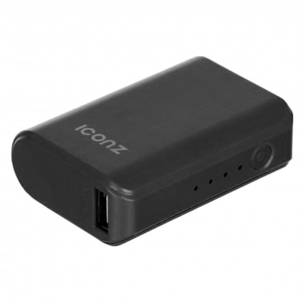 Iconz Powerbank 6000mAh Black – IMNPB601K