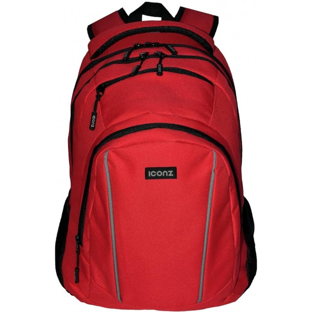 Icons Chicago Backpack 15.6 Red, 4046, Red, 15.6