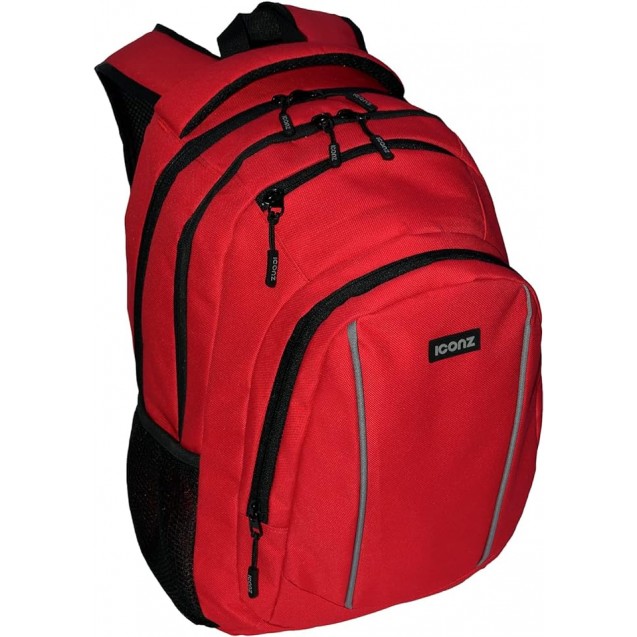 Icons Chicago Backpack 15.6 Red, 4046, Red, 15.6