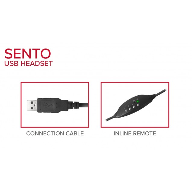 speedlink  SENTO USB Headset/ black