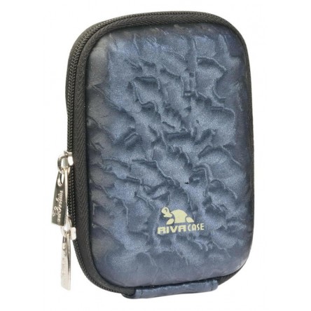 RIVACASE 7022 (PU) Digital Case dark blue shiny wave