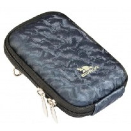 RIVACASE 7022 (PU) Digital Case dark blue shiny wave