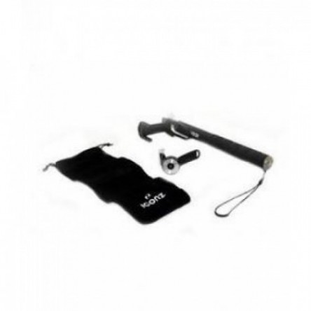 iconz imn-ss02k pro bluetooth selfie stick metal, blk