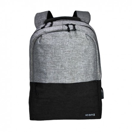 Iconz New York Backpack 15.6 Black/Grey  Iconz New York Backpack 15.6 Black/Grey