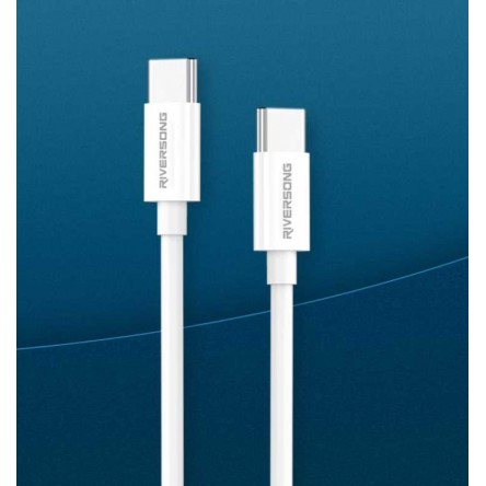 Iconz  Light GREY Type-C to Type-C