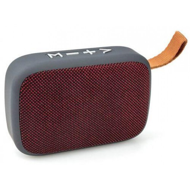 ICONZ Stylish Fabric Bluetooth Speaker red