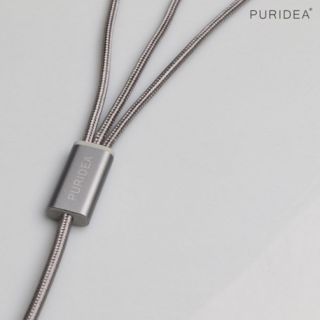 braided  3 IN 1 CABLE 1.5M