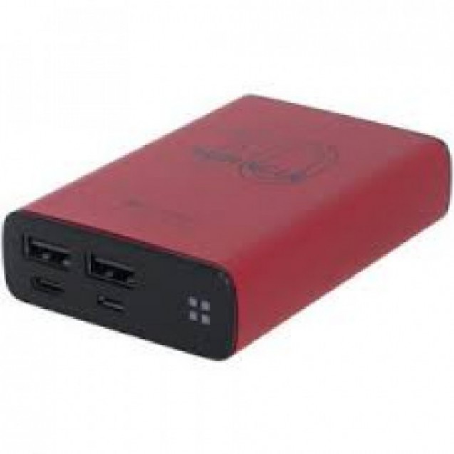 PURIDEA  Power Bank 10 000 mAh red