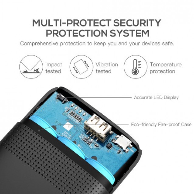 pueridea  Power Bank 10000mAh