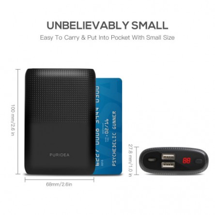 pueridea  Power Bank 10000mAh