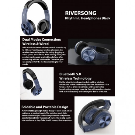 Riversong Rhythm L Bluetooth Headset 