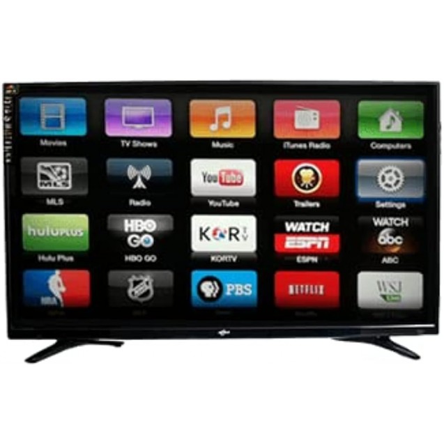 Drake 32in Smart Full HD LED TV, Bluetooth with 2 Remote Controls, Black