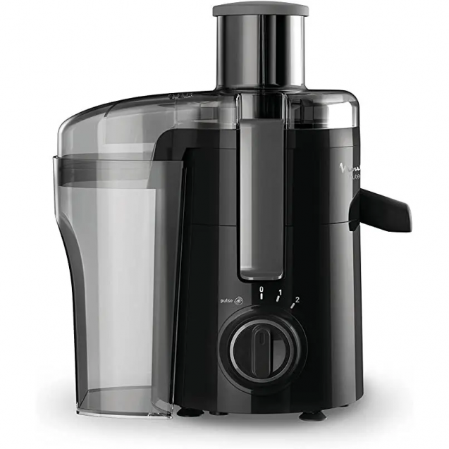 Moulinex Frutelia Plus Fruit Juicer, 350 Watt, Black 