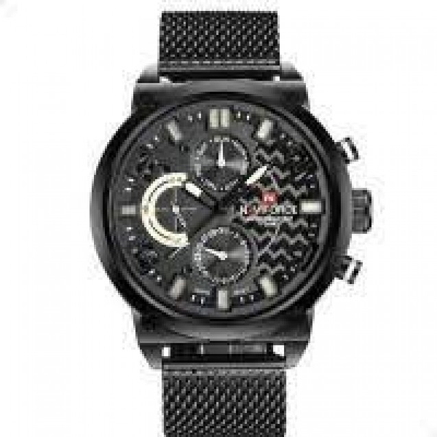 Naviforce Dress Watch For Men Analog Stainless Steel 