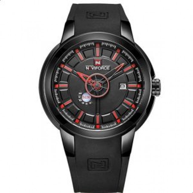 Naviforce Casual Watch For Men Analog SIlicone