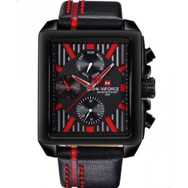 Naviforce Casual Watch For Men Analog Leather