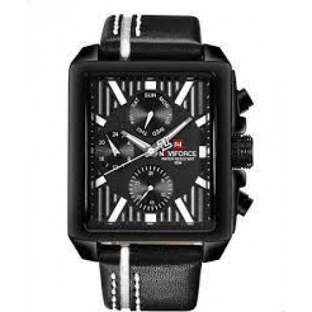 Naviforce Casual Watch For Men Analog Leather 