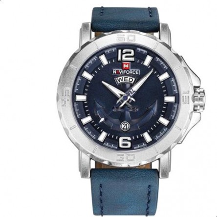 Naviforce Casual Watch For Men Analog Leather 