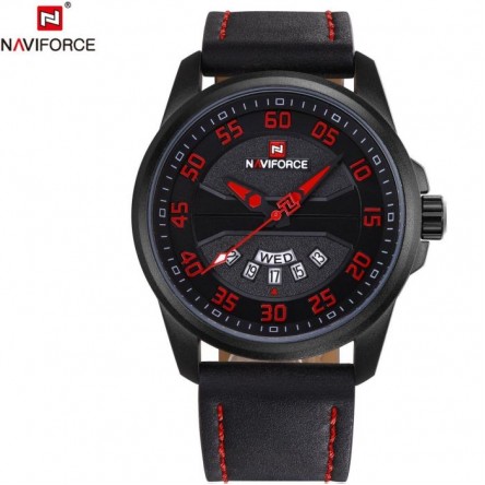Naviforce Casual Watch For Men Analog Leather 