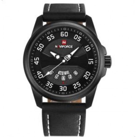 Naviforce Casual Watch For Men Analog Leather
