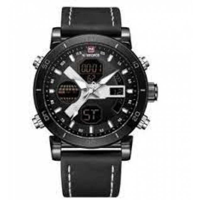 NAVIFORCE Men's Watches Sports Military Dual Display