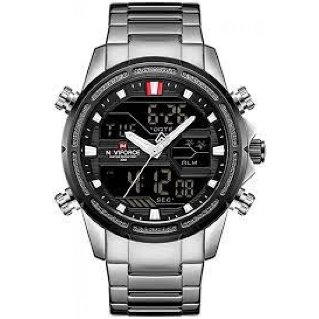 Naviforce  Analog-Digital For Men, Dress Watch