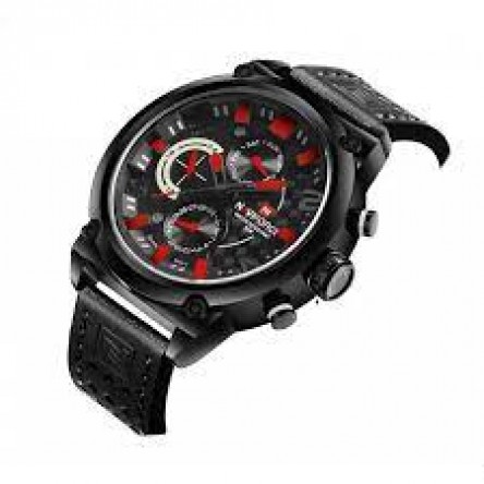Naviforce Casual Watch For Men Analog Leather 