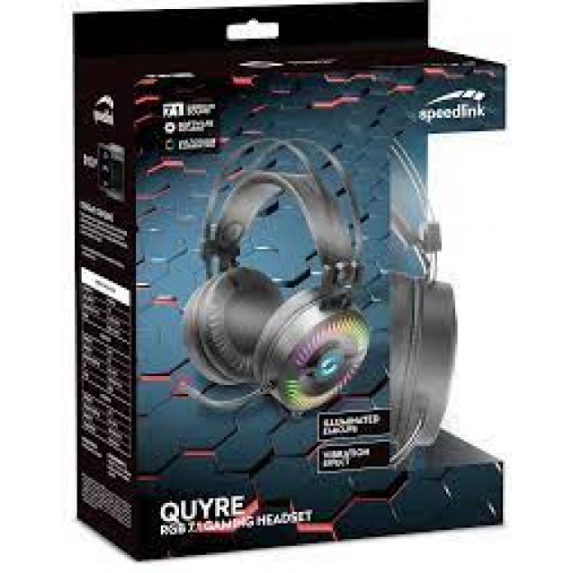 Speedlink QUYRE RGB 7.1 Gaming Headset, black