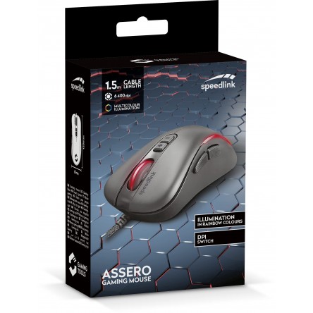 Speedlink ASSERO Gaming Mouse, black