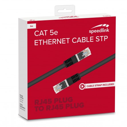 Speedlink CAT 5e Network Cable STP, 5m HQ