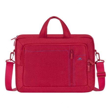 RivaCase 7530 red Laptop Canvas shoulder bag 15.6"