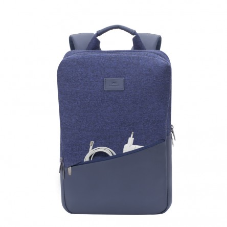 RivaCase 7960 blue/gray MacBook Pro and Ultrabook backpack 15.6"