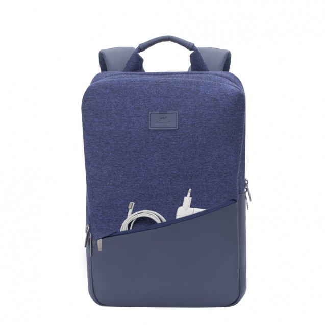 RivaCase 7960 blue/gray MacBook Pro and Ultrabook backpack 15.6"