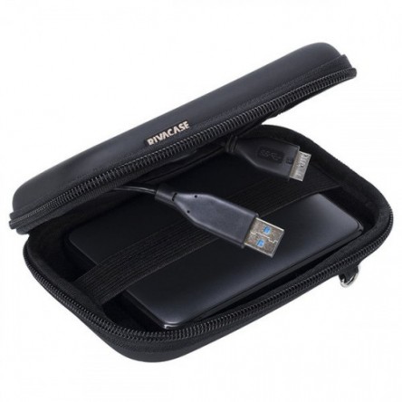 RivaCase 9101 (PU) HDD 2,5" Case black