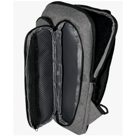  ICONZ Rome Classy Sling Bag with 2 front vertical pockets Grey 