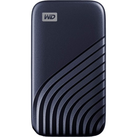 WD 2TB My Passport SSD Portable External Solid State Drive, Blue, Sturdy and Blazing Fast, Password Protection with Hardware Encryption WD 2TB My Passport SSD Portable External Solid State Drive, Blue, Sturdy and Blazing Fast, Password Protection with Hardware Encryption