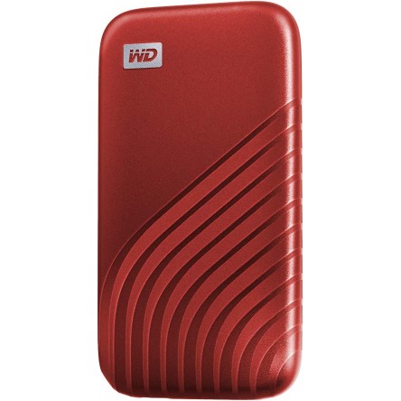WD 2TB My Passport SSD Portable External Solid State Drive, Red, Sturdy and Blazing Fast, Password Protection with Hardware Encryption WD 2TB My Passport SSD Portable External Solid State Drive, Red, Sturdy and Blazing Fast, Password Protection with Hardware Encryption