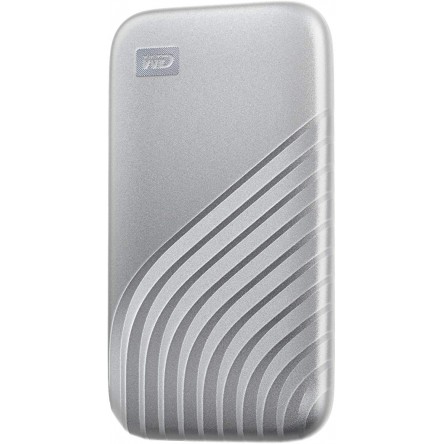 WD 2TB My Passport SSD Portable External Solid State Drive, Silver, Sturdy and Blazing Fast, Password Protection with Hardware Encryption WD 2TB My Passport SSD Portable External Solid State Drive, Silver, Sturdy and Blazing Fast, Password Protection with Hardware Encryption