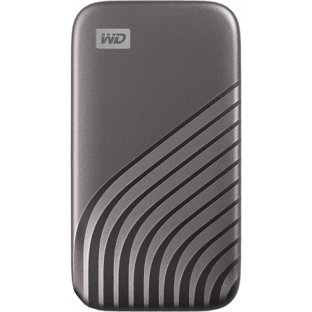 WD 1TB My Passport SSD Portable External Solid State Drive, Gray, Sturdy and Blazing Fast, Password Protection with Hardware Encryption WD 1TB My Passport SSD Portable External Solid State Drive, Gray, Sturdy and Blazing Fast, Password Protection with Hardware Encryption