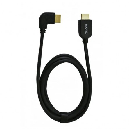 ICONZ HDMI Cable 3m Black 90 degrees ICONZ HDMI Cable 3m Black 90 degrees