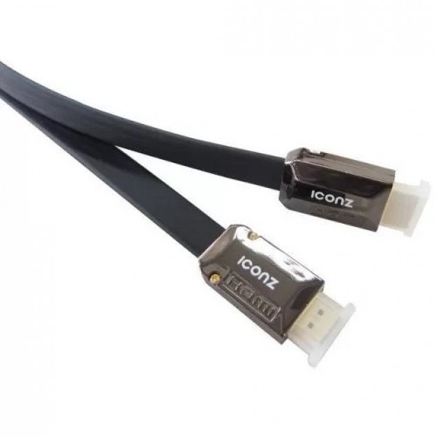 ICONZ HDMI Cable 1.8m Black-chrome