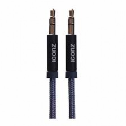 ICONZ Premium Braided Jack Cable Titanium