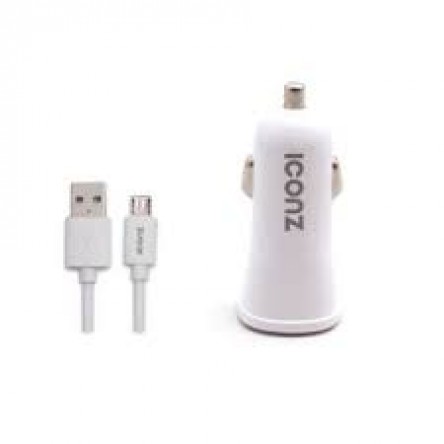 ICONZ MicroUSB Car Charging Kit