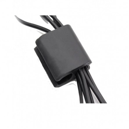 iconz  cable organizr square black/white