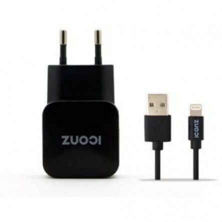 ICONZ Wall Charger Kit Micro USB Black