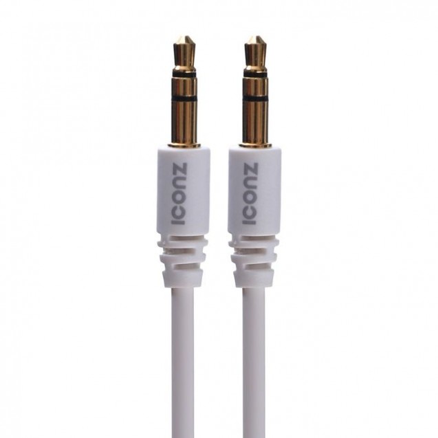ICONZ AUX Cable, 1 Meter,White 
