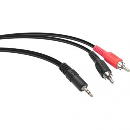 speed AUDIO STEREO JACK TO CINCH CABLE, 2M